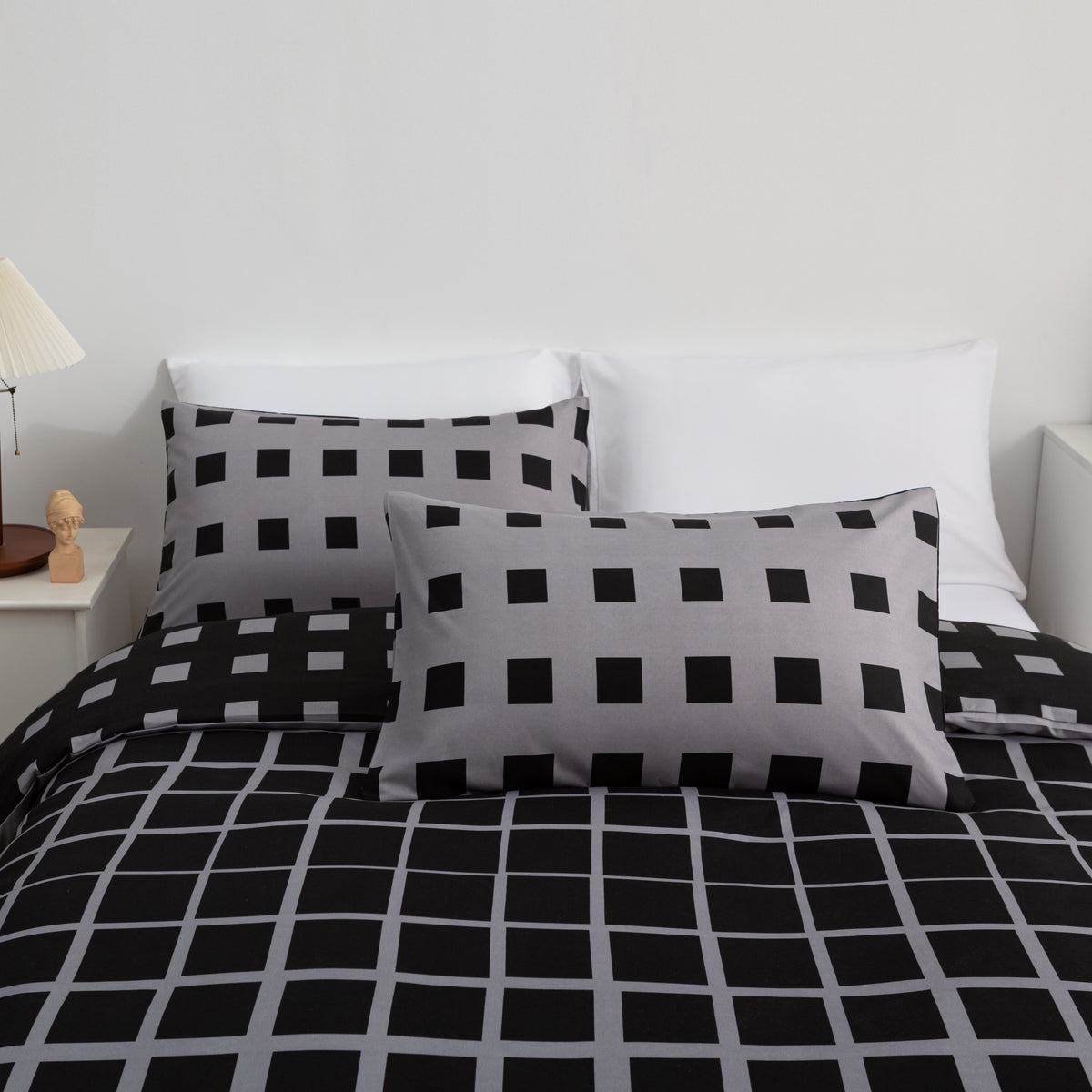 Reversible Duvet Cover Set – 3 Piece Soft Microfiber Bedding Set | ORYX HOME